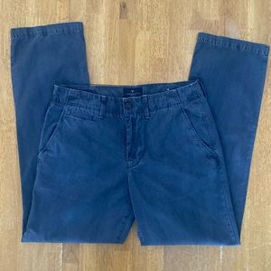Mens American Eagle Pants, NWOT, Navy Blue, Original Straight, Size 32 X 34